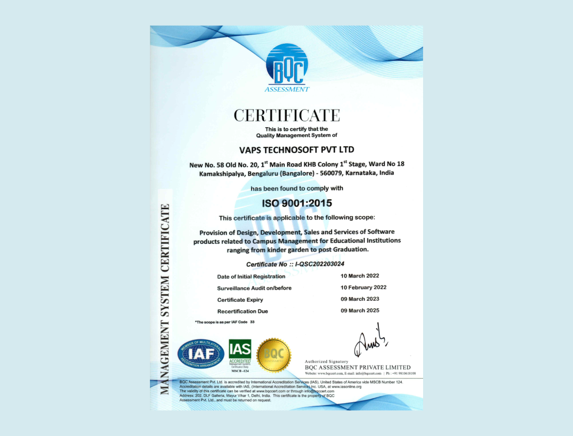ISO 9001-2015